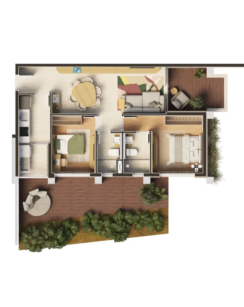 Morá Alto da Lapa - Residencial — Planta