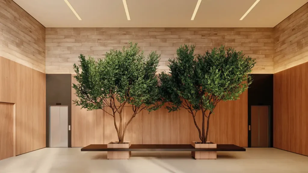 Gaia Desing Studios Ibirapuera - Residencial (Fibra Experts): Hall — 1 quartos em Ibirapuera, São Paulo