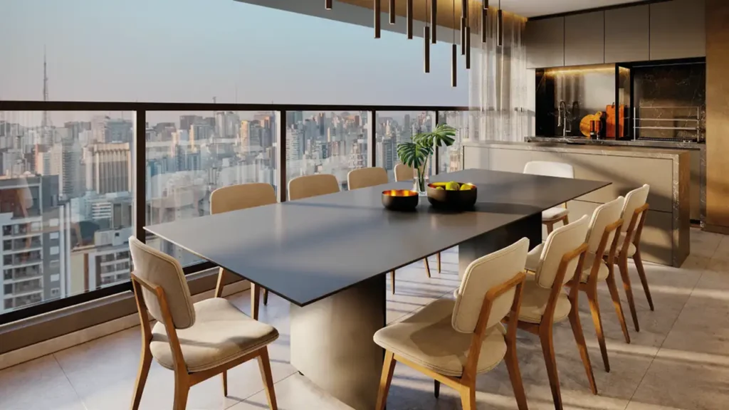Gaia Desing Studios Ibirapuera - Residencial Ibirapuera, São Paulo — Terraço, apartamento 1 quartos 29m²