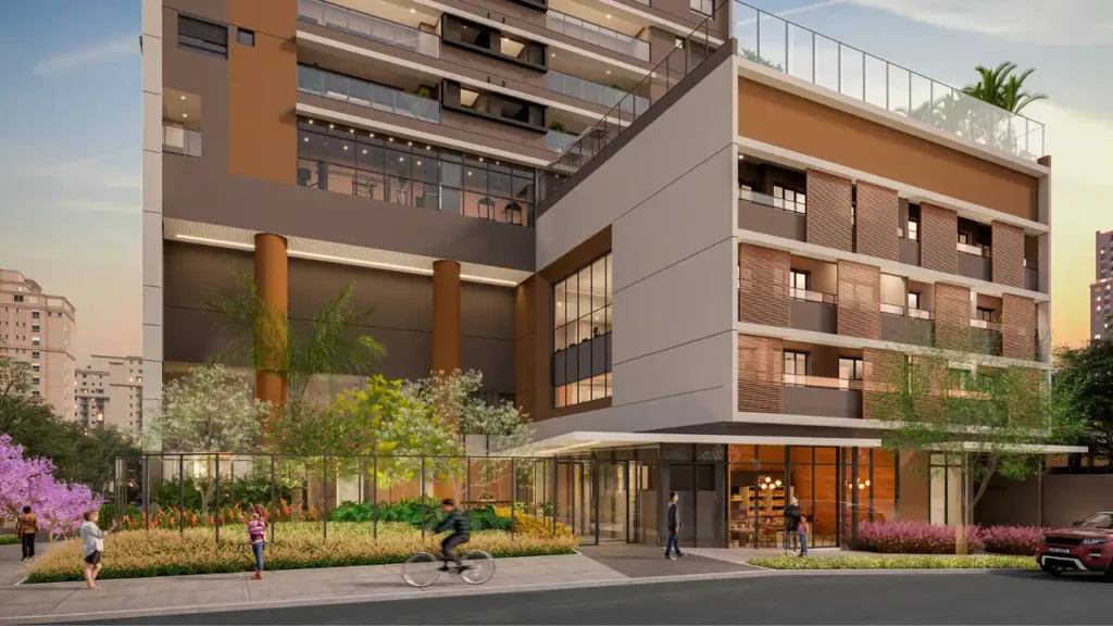 Gaia Desing Studios Ibirapuera - NR (Fibra Experts): Portaria — 1-2 quartos em Ibirapuera, São Paulo