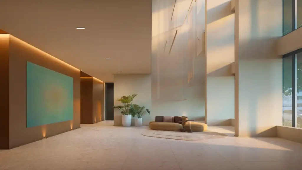 Metropolitan by Lindenberg Chácara Santo Antônio (Zona Sul), São Paulo — Hall, apartamento 1-2 quartos 22-74m²