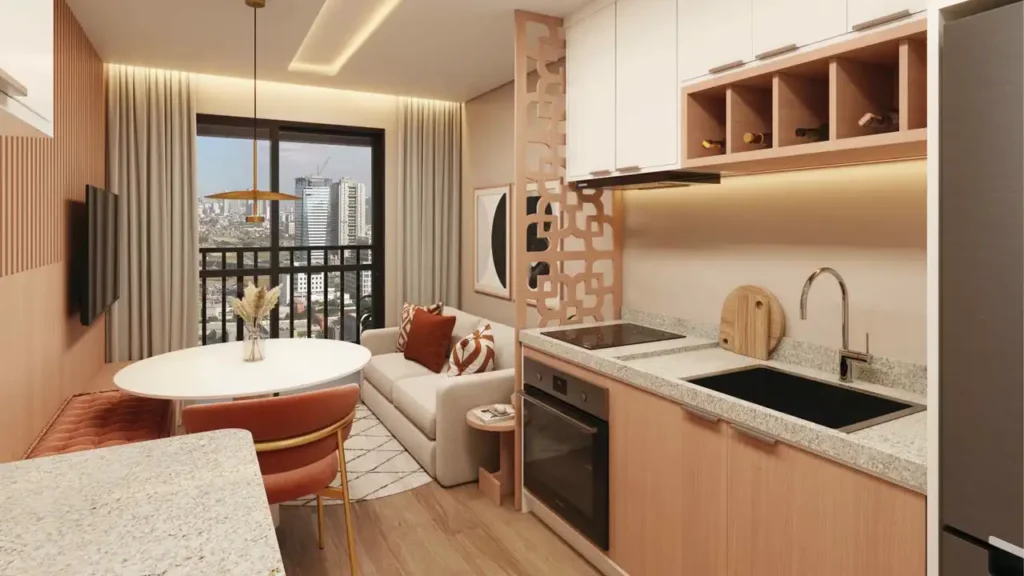 Cozinha — Gaya Faustolo - Residencial (Arie Properties), 1-2 quartos em Lapa