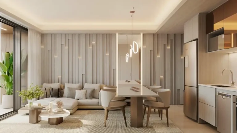 Apartamento 1-3 quartos Perdizes — Living do Organic by Paulo Mauro