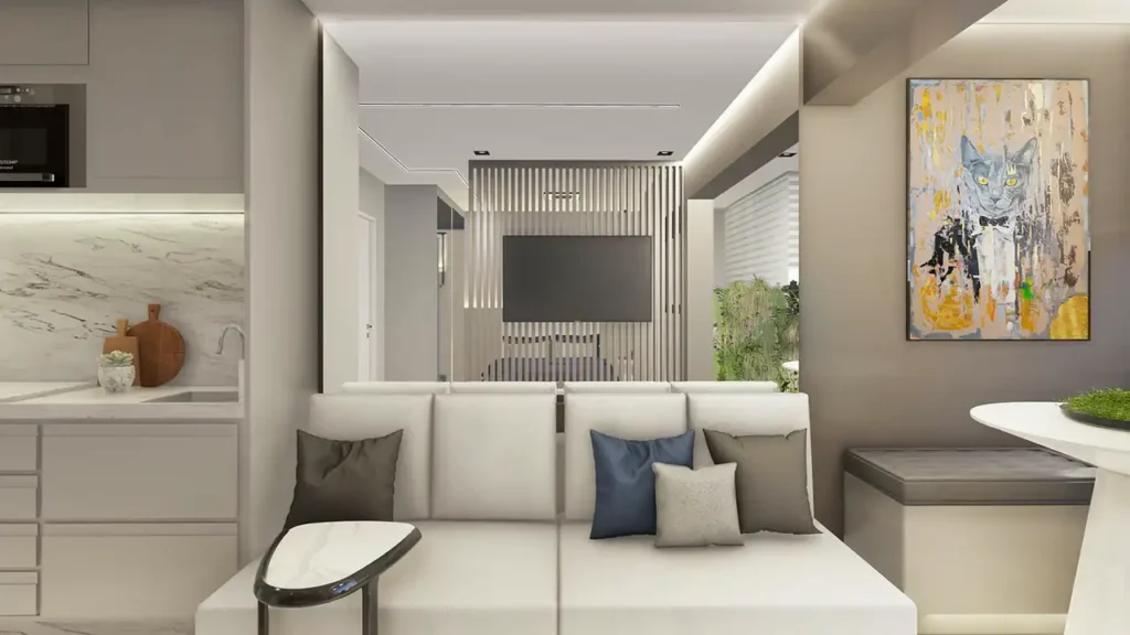 Wave - Breve Lançamento República, São Paulo — Living, apartamento 1-2 quartos 33-46m²