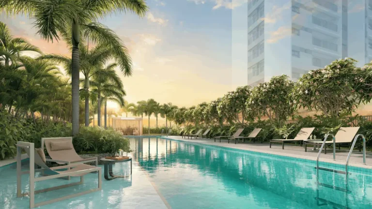 Nova Vivere (Tegra SP): Piscina — 2-3 quartos em Lapa, São Paulo