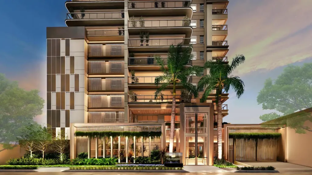 Palm Collection Pacaembu - Breve Lançamento (Exto): Portaria — 3-4 quartos em Pacaembu, São Paulo