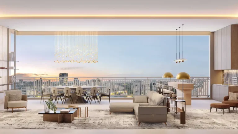 Apartamento 2-4 quartos Vila Clementino — Living do Green Garden