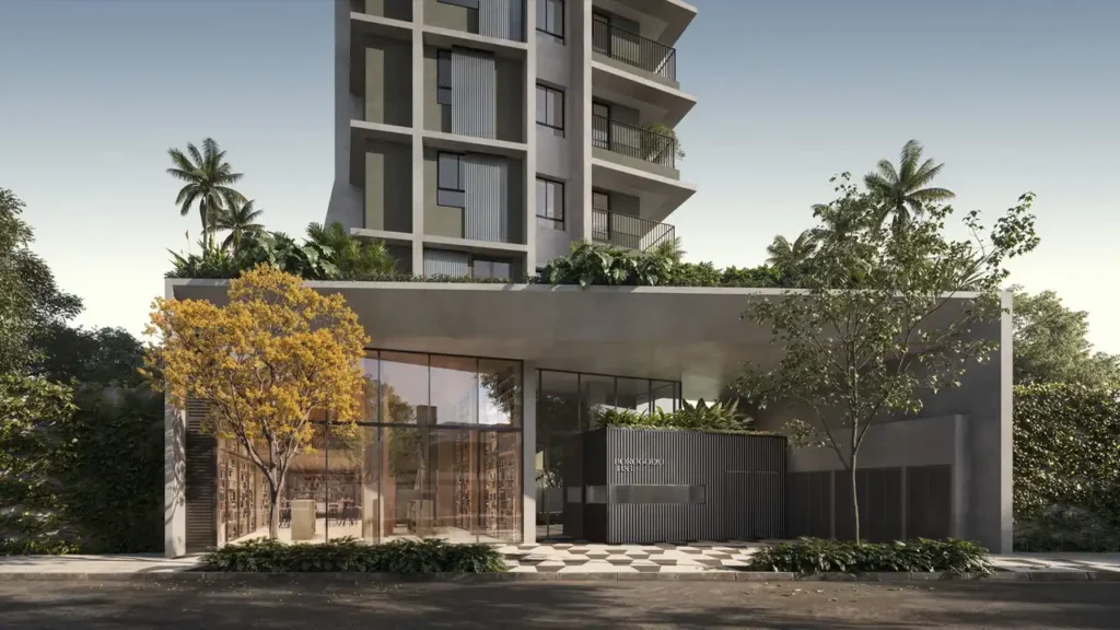 Fachada Borogodó - Residencial Vila Mariana — 1 quartos 24-68m², UMÃ Inc