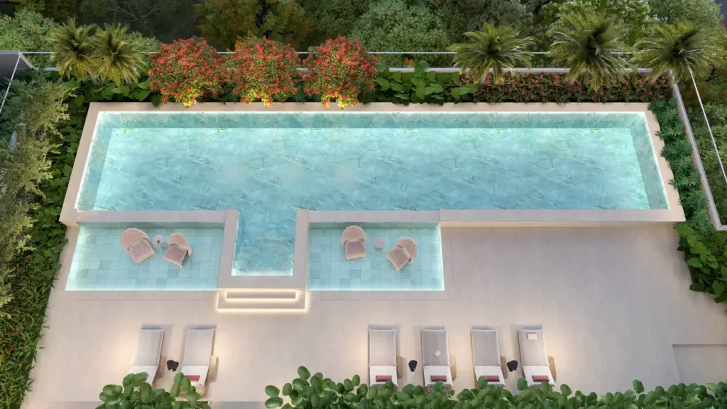 Casa Senses Apartaments Cidade Monções, São Paulo — 289 piscina, apartamento 1 quartos 31-32m²