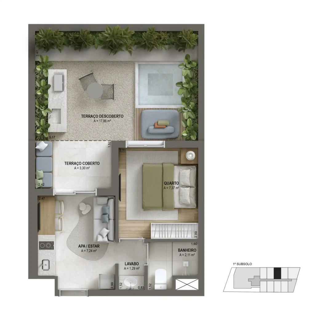 Borogodó - Residencial — Planta