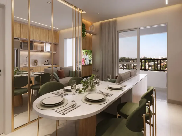 Living Gabbai Chácara Santo Antônio - Breve Lançamento Várzea de Baixo — 1-2 quartos 25-35m², Gabbai