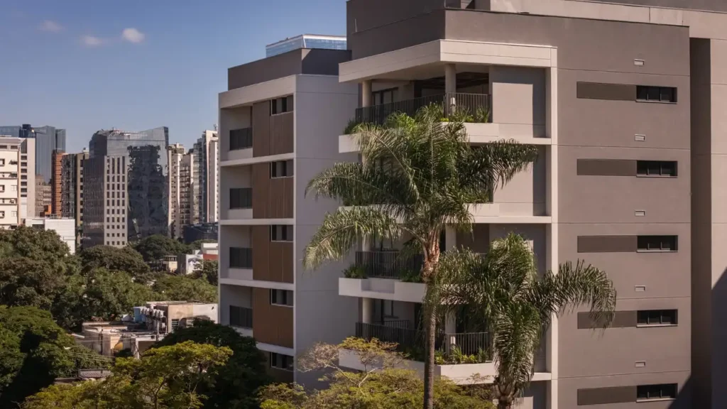 Fachada Baume Itaim — apartamento 4 quartos, Pronto novo em Itaim Bibi
