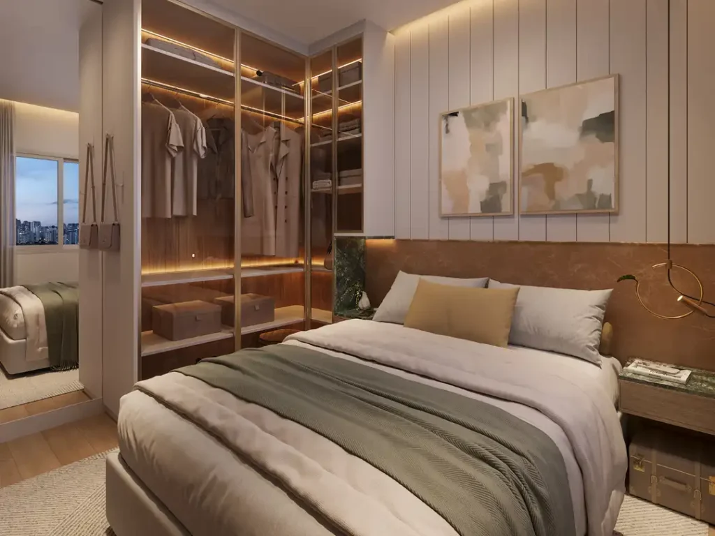 Gabbai Chácara Santo Antônio - Breve Lançamento Várzea de Baixo, São Paulo — Quarto casal, apartamento 1-2 quartos 25-35m²
