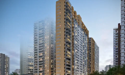 Parque das Nações Condomínio Granja Julieta – Fase 1 – Breve Lançamento — 2 quartos em Jardim Caravelas