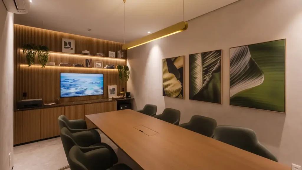 Pronto novo Itaim Bibi: Sala de reunião Baume Itaim, 4 quartos 219-277m²