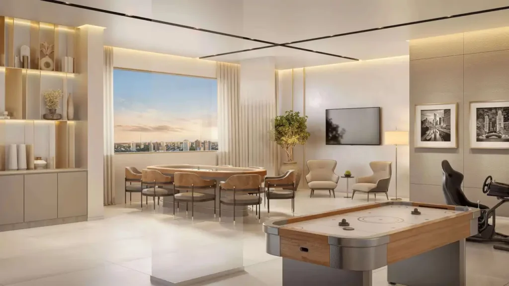 Lançamento Brooklin Novo: 165 sala de jogos The Grand Residence - Breve Lançamento, 2-4 quartos 78-147m²