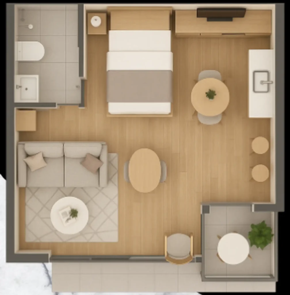 Apartamento 1 quartos 29m² em Vila Mariana — planta Carrare Vila Mariana - Breve Lançamento
