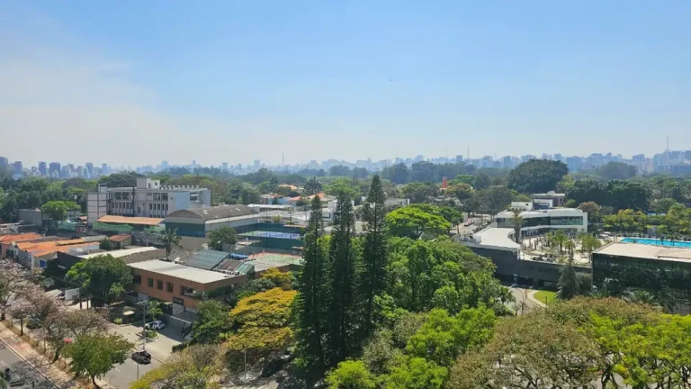 Foto da vista dos apartamentos República do Líbano - Breve Lançamento — apartamento 4-5 quartos, Lançamento em Moema
