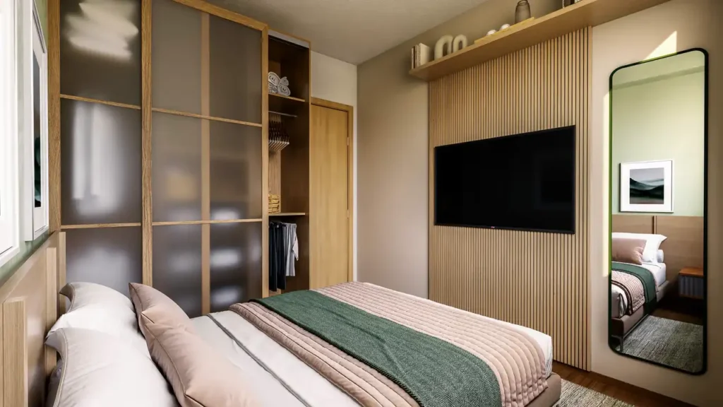 Quarto — Saint Vila Guilherme - Breve Lançamento (MRV SP), 2 quartos em Vila Guilherme