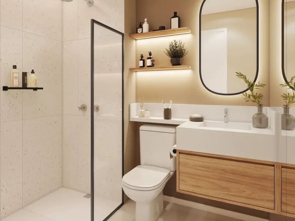 Lançamento Santo Amaro: 100 banheiro Sinfonia Santo Amaro - Fase 1, 2 quartos 41-46m²