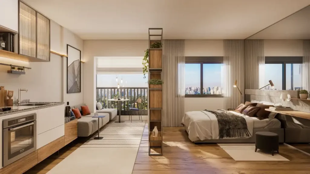 Living MOB Apartments Centro — 1-2 quartos 25-50m², Dubai