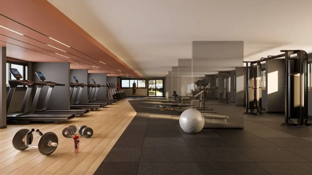 Fitness — MOB Apartments (Dubai), 1-2 quartos em Centro