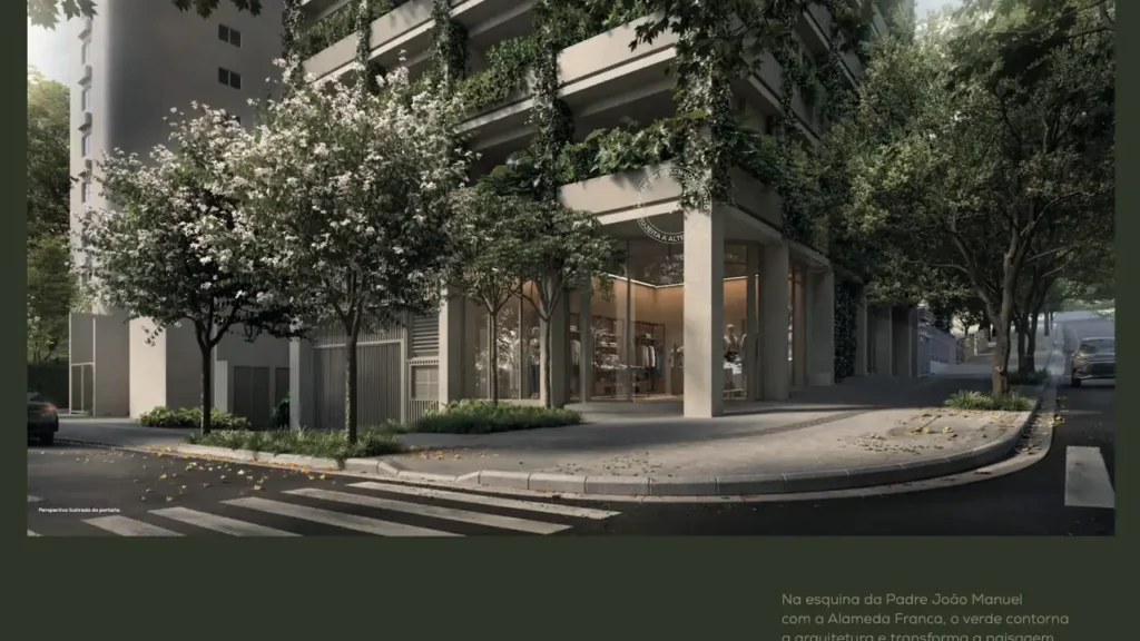 Apartamento 1-2 quartos Cerqueira César — Fachada do Aléia Jardins - Breve Lançamento