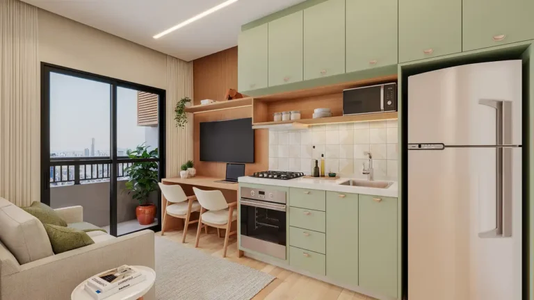 Apartamento 1-2 quartos Jardim Marajoara — 070 cozinha do Vinx Marajoara