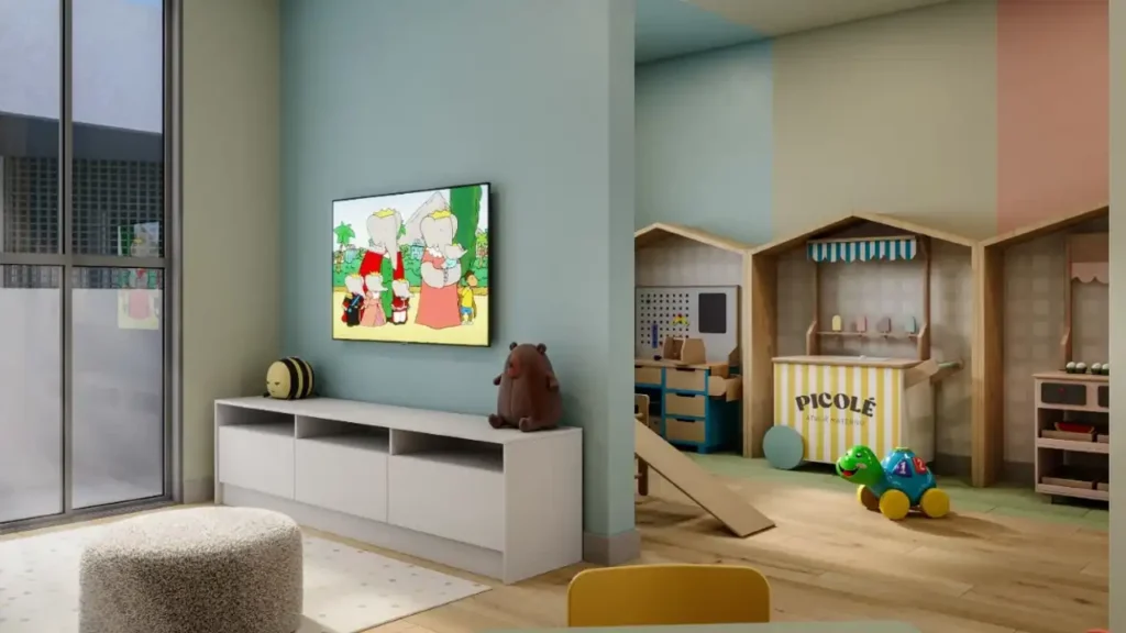 360º Park View City América, São Paulo — Brinquedoteca, apartamento 2 quartos 37-46m²