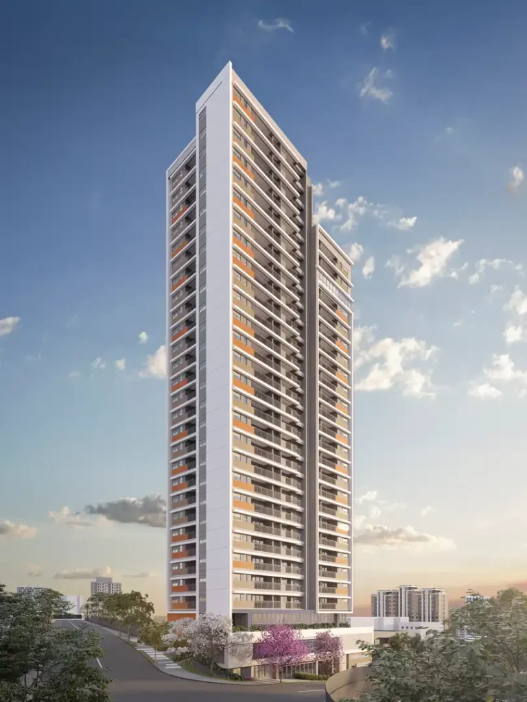 Fachada Almadá Vila Madalena - Residencial — apartamento 2-3 quartos, Em construção em Vila Madalena