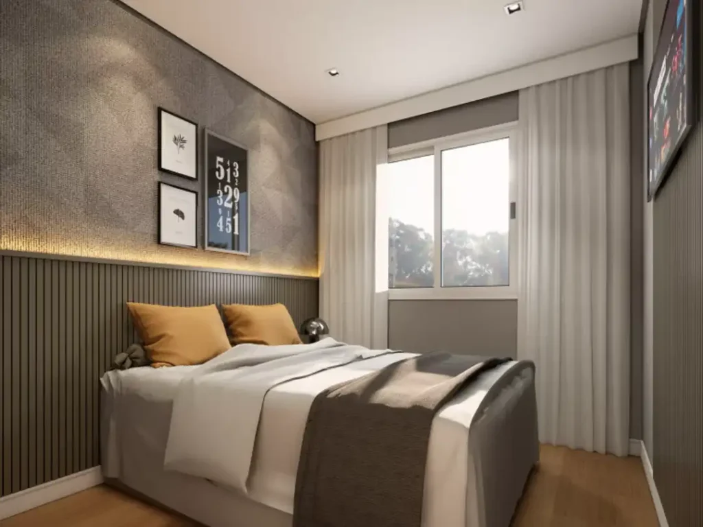 Apartamento 1 quartos Vila Santa Clara — Dormitório do Metrocasa Estação Oratório