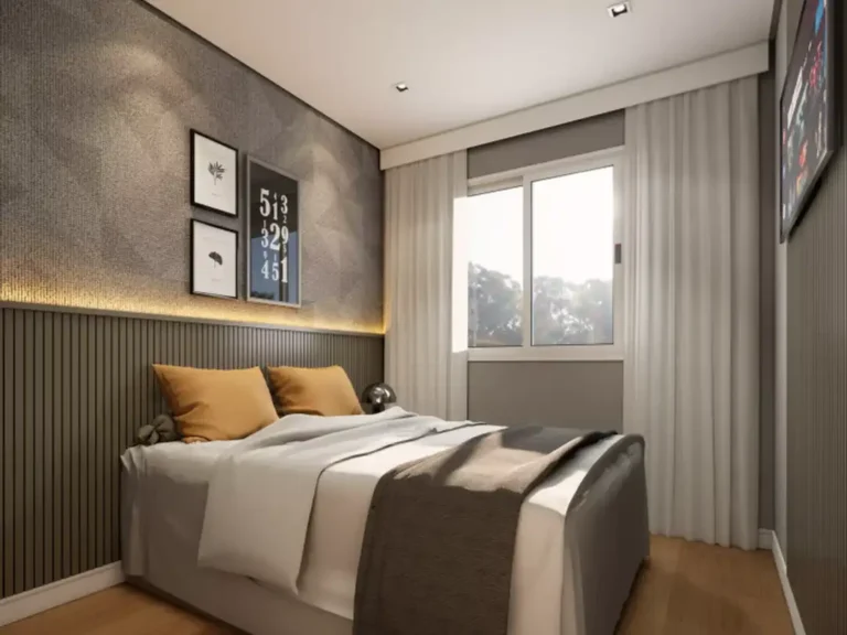 Apartamento 1 quartos Vila Santa Clara — Dormitório do Metrocasa Estação Oratório