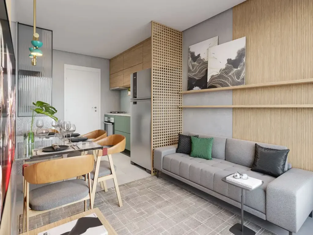 Living Mundo Park Alvorada — apartamento 1-2 quartos, Em construção em Campo Grande