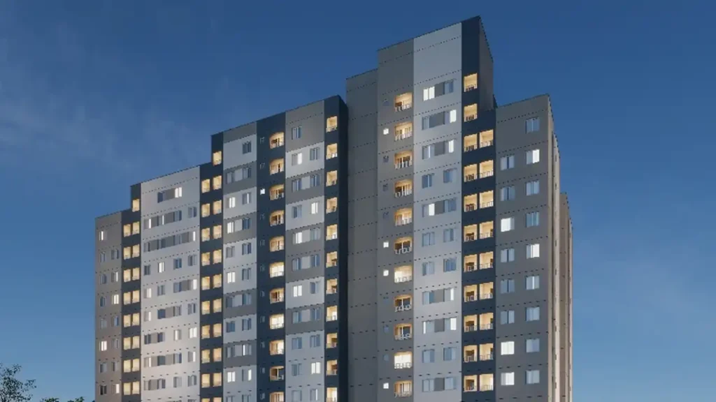Fachada Metrocasa São Miguel Paulista — apartamento 1 quartos, Em construção em Vila Curuçá