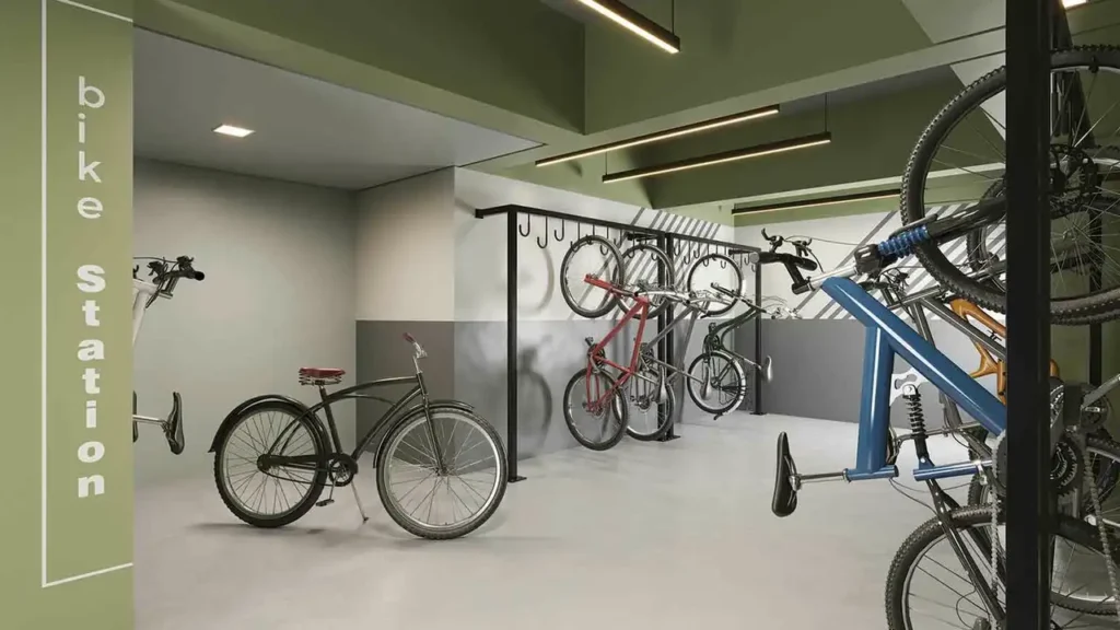 Bicicletário — Moved Osasco Residence (EZTEC), 2-3 quartos em Centro