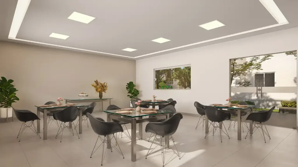 Parque Holandês Cidade Ademar, São Paulo — Salão de festas, apartamento 2 quartos 35-55m²