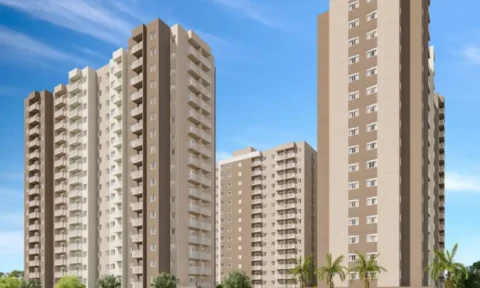Mundo Park Aurora — 1 a 2 quartos em Campo Grande