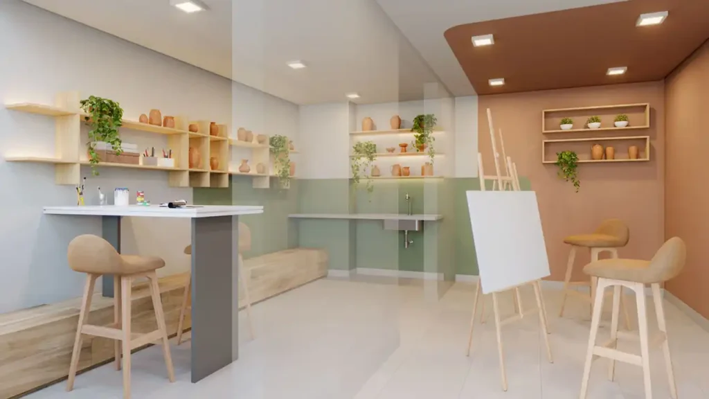 Espaço artes — Mundo Park Aurora (Plano&Plano SP), 1-2 quartos em Campo Grande