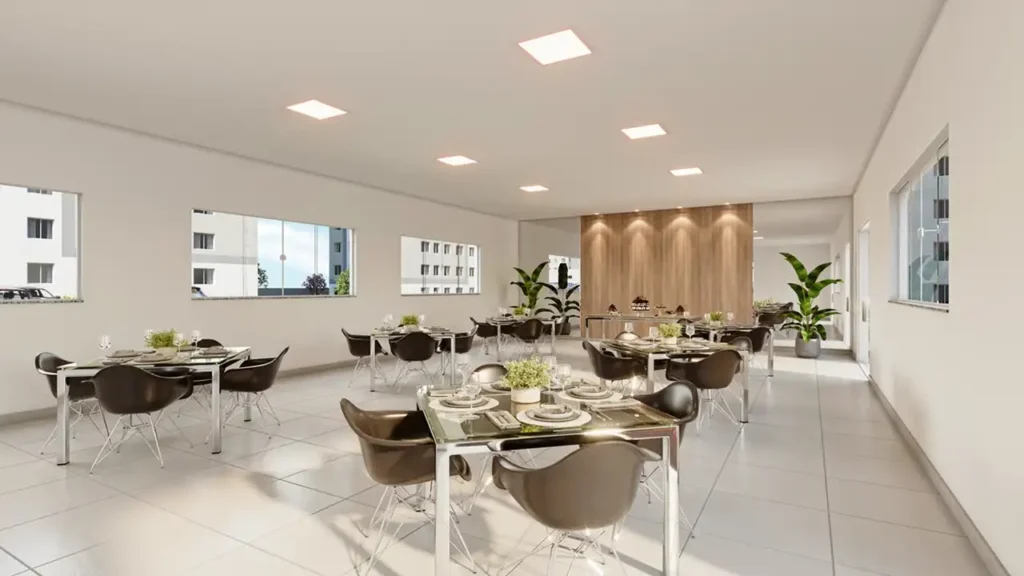 Gran Arena Itaquera - Fase 4 Vila Carmosina, São Paulo — Salão de festas, apartamento 2 quartos 33-56m²