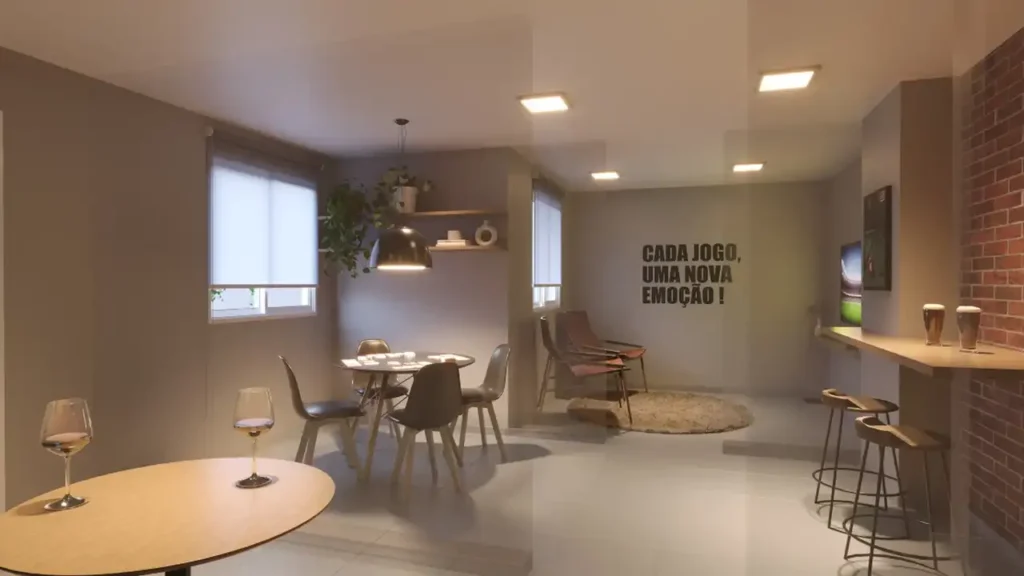 Plano&Mais Interlagos Refúgio Jardim Marajoara, São Paulo — Espaço gourmet, apartamento 2 quartos 32-34m²