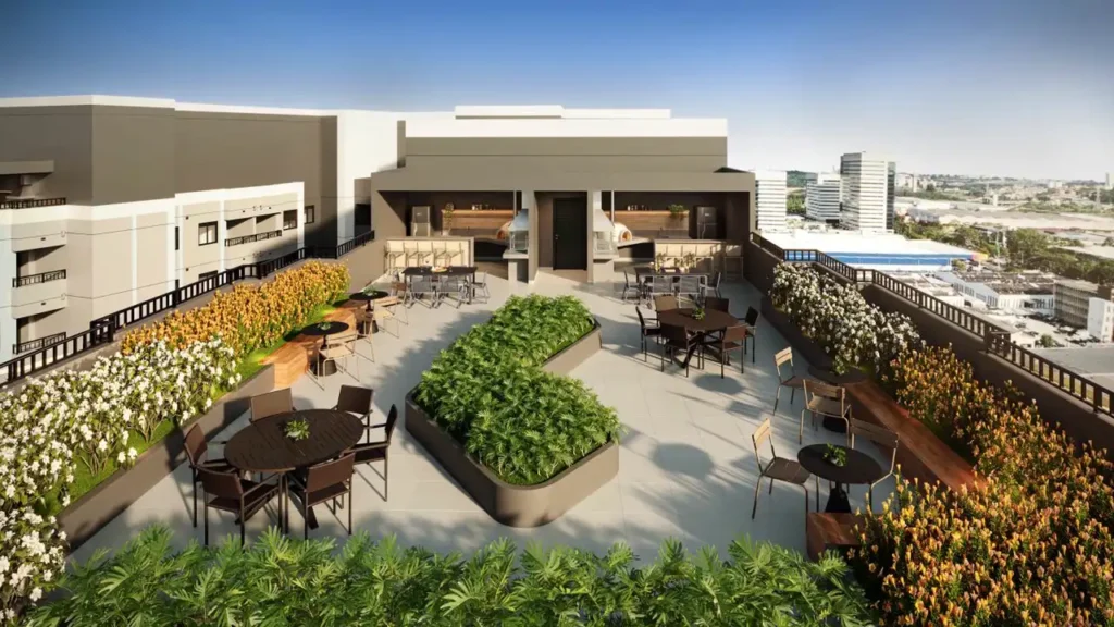 Em construção Jurubatuba: Churrasqueiras na cobertura Vinx Jurubatuba Home Resort - Fase 1, 2 quartos 34-46m²
