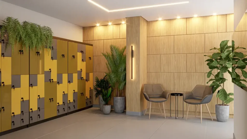 Hall Pin Estação Vila Sônia - Fase 2 — apartamento 1-2 quartos, Em construção em Vila Sônia