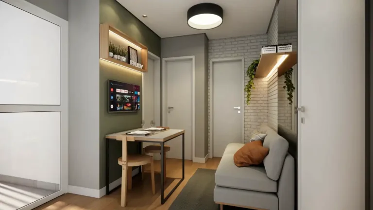 Apartamento 1 quartos Vila Ré — Living do Metrocasa Estação Patriarca
