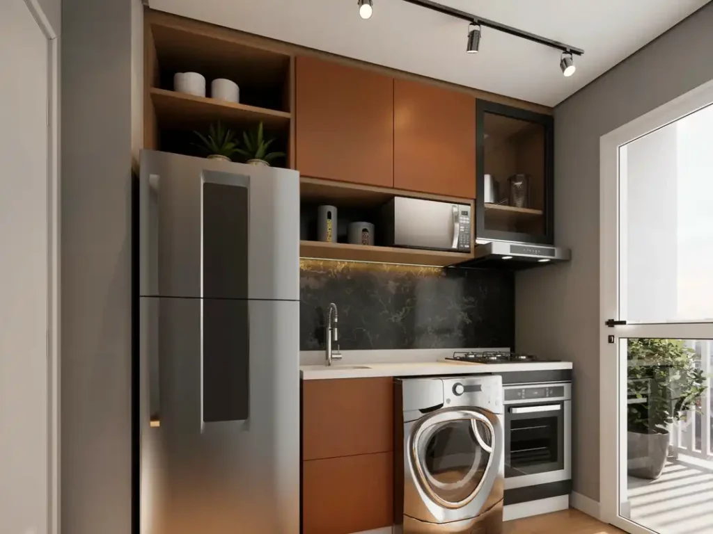 Metrocasa Estação Patriarca Vila Ré, São Paulo — Cozinha, apartamento 1 quartos 26m²