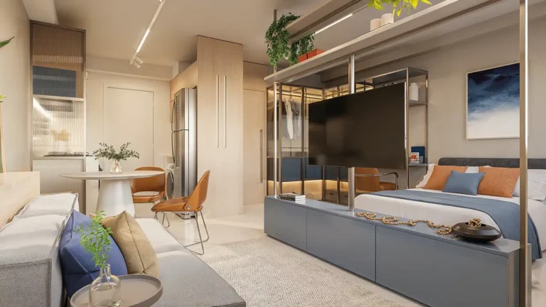 Line Praça da Árvore (Emccamp SP): Studio 1 dormitório — 1-2 quartos em Saúde, São Paulo