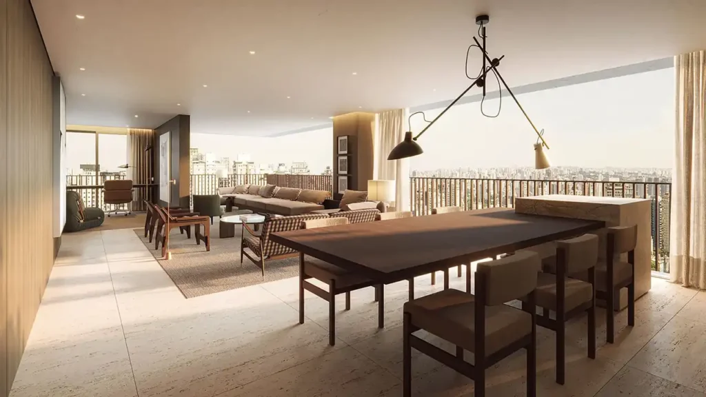 Apartamento 3-4 quartos Pinheiros — Living do Primo Pinheiros