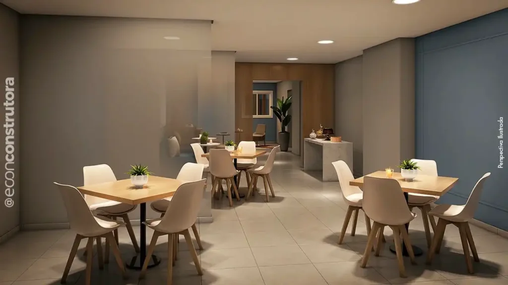 Salão de festas — New Vila Ema (Econ Construtora), 2 quartos em Vila Ema