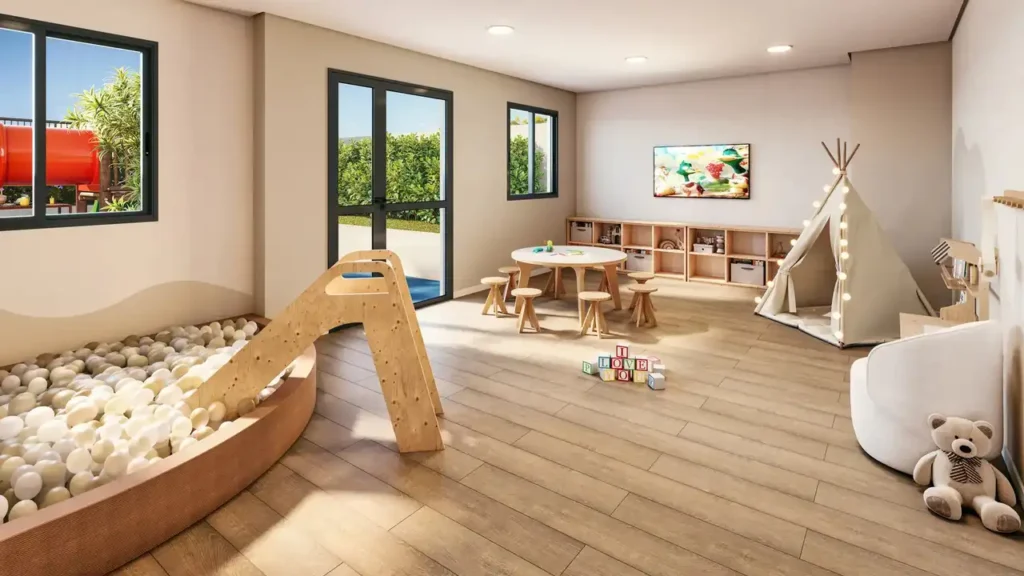 Bio Parque Nabuco Jardim Prudência, São Paulo — 170 brinquedoteca, apartamento 2 quartos 34-35m²