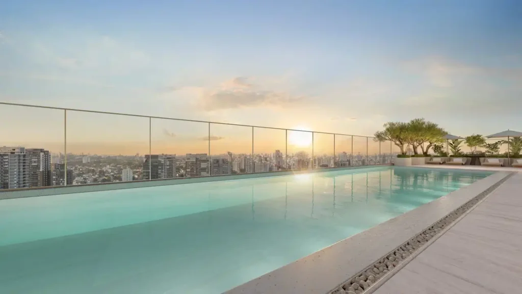 290 piscina — Zen Apartments (Cyrela SP), 1 quartos em Ibirapuera