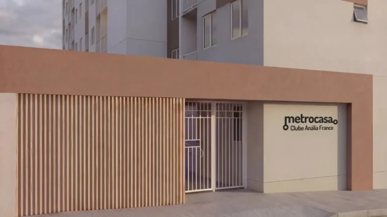 020 portaria Metrocasa Clube Anália Franco — apartamento 1 quartos, Lançamento em Vila Regente Feijó